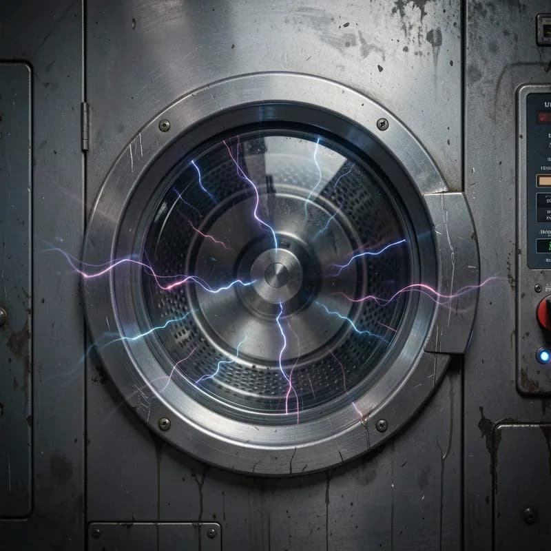 Static in the Spin Cycle