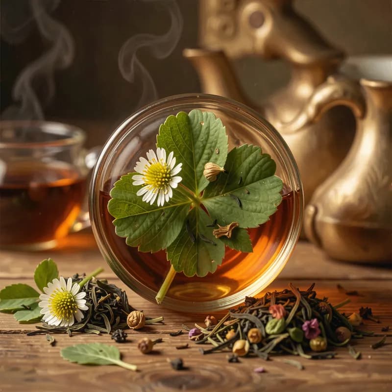 Pressed Clover and Tea