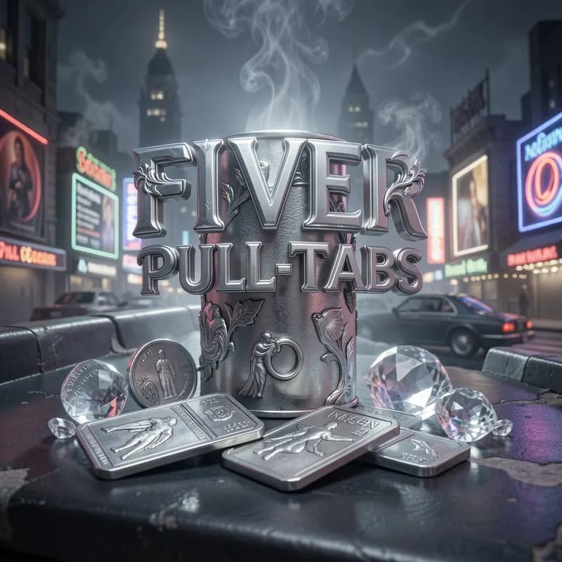 Silver Pull-Tabs