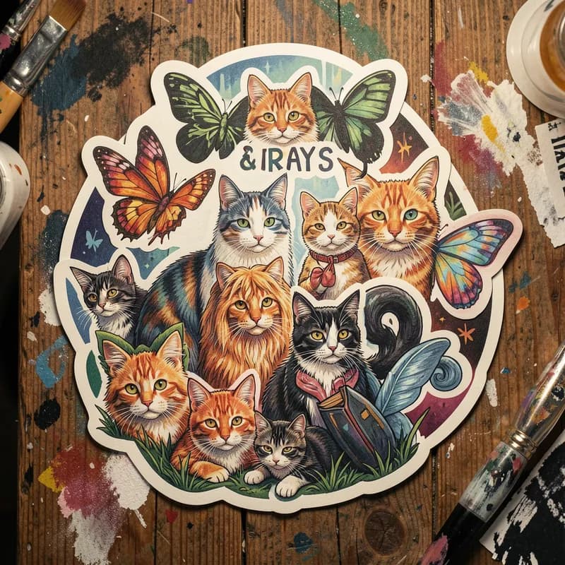 Sticker Art & Strays
