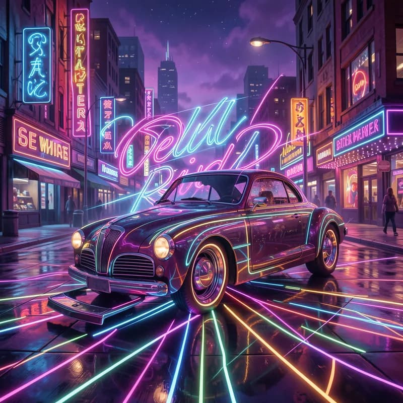 Velvet Neon Ride
