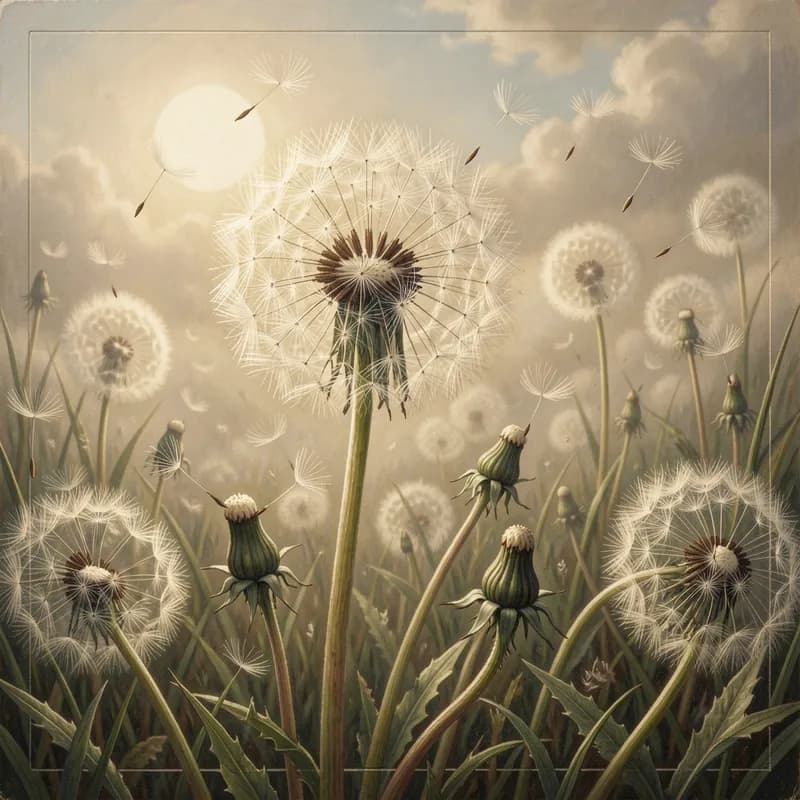 Paper Sleeves & Dandelions