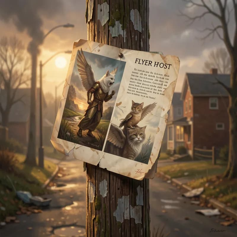 Flyer on the Post