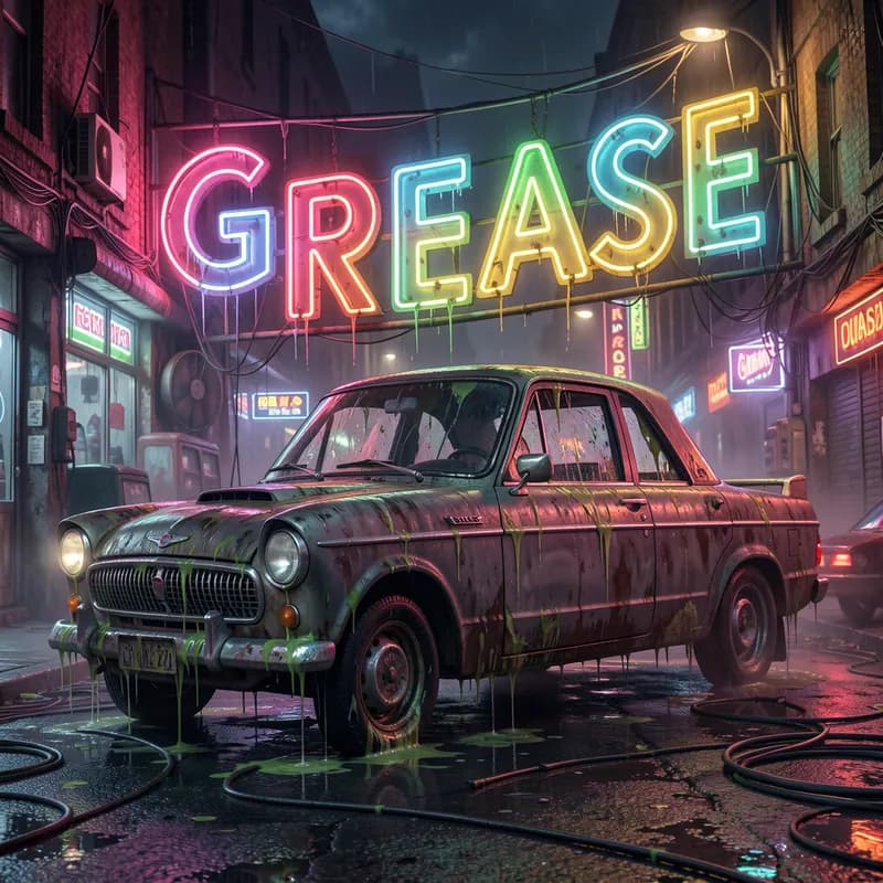Neon Grease