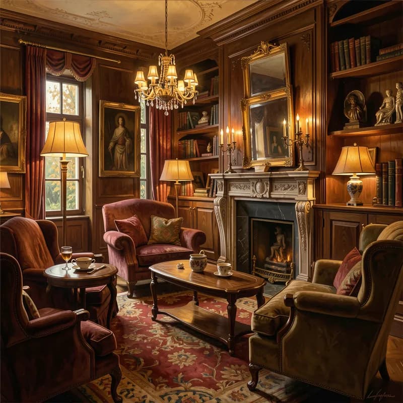 The Lobby Lounge Poem
