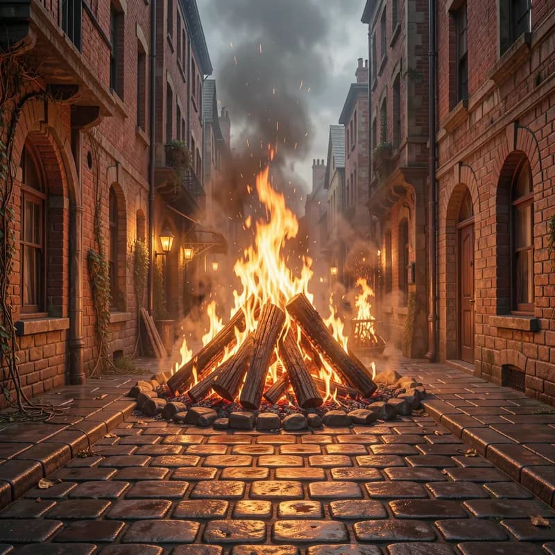Cobblestone Fire