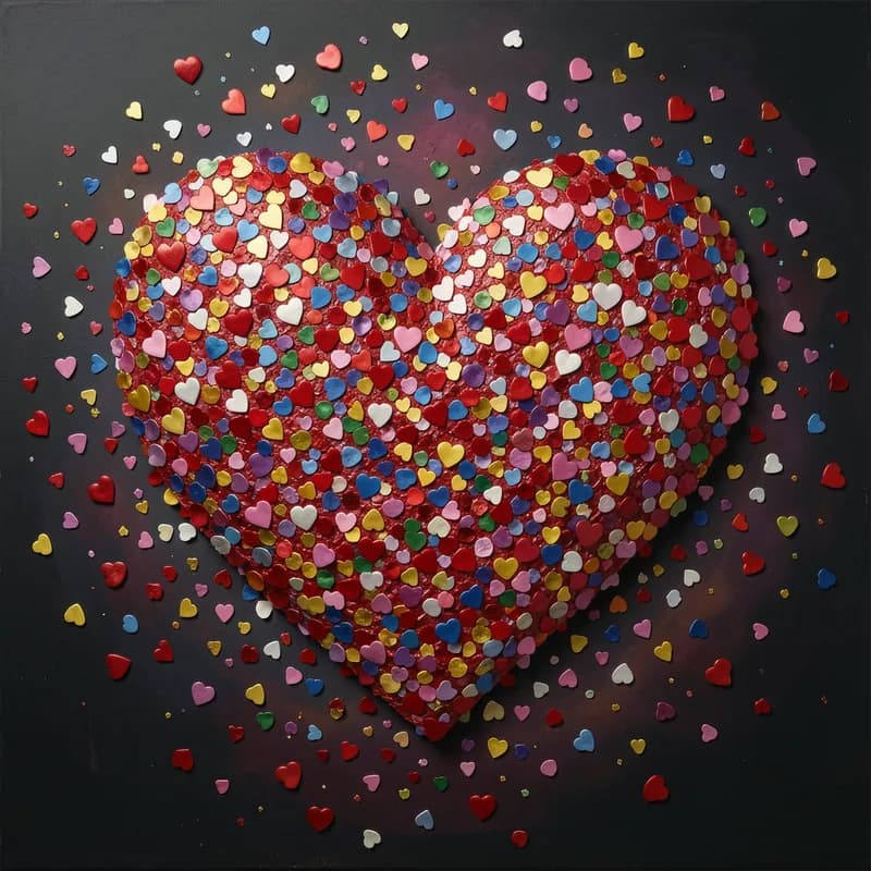 Confetti Hearts