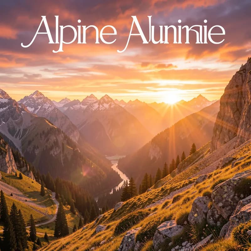 Alpine Sunrise