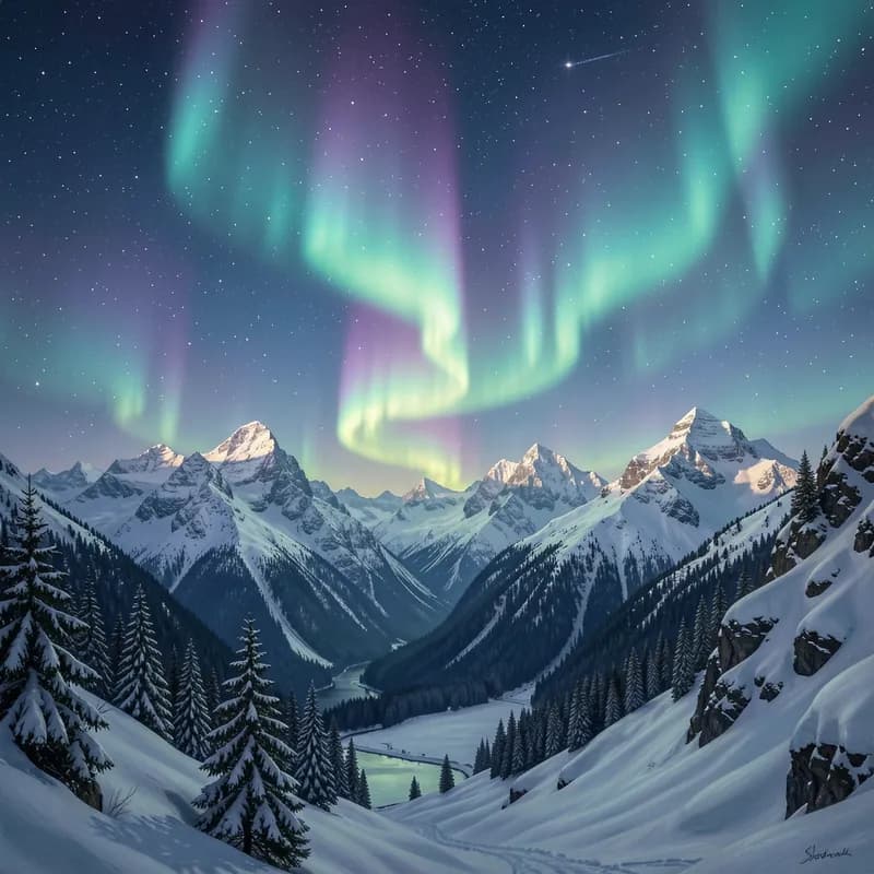 Alpine Aurora