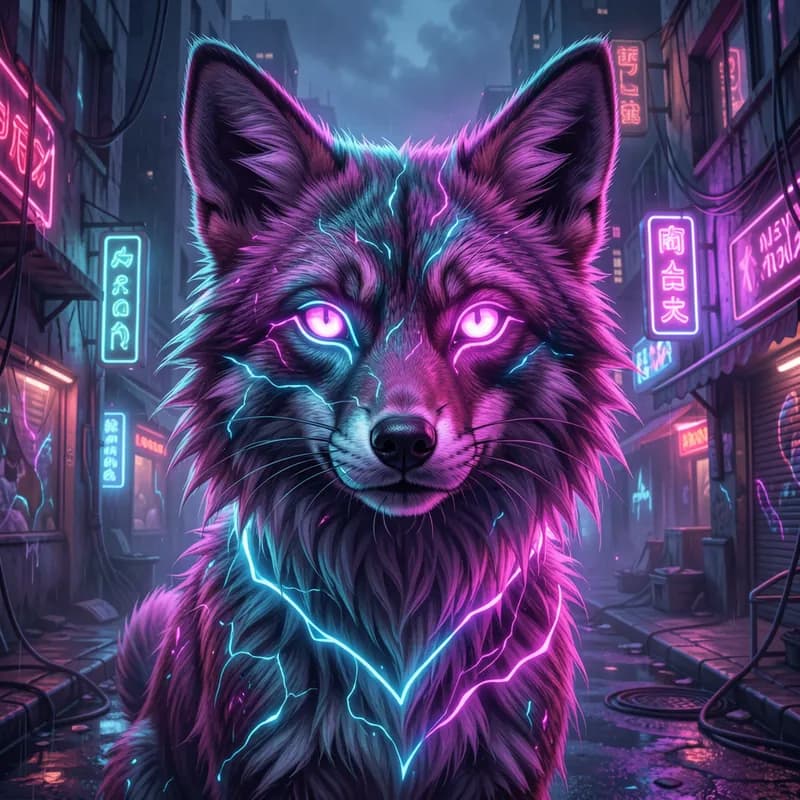 Neon Fox Pulse