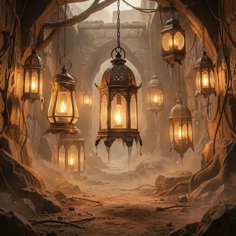 Lanterns in the Dust