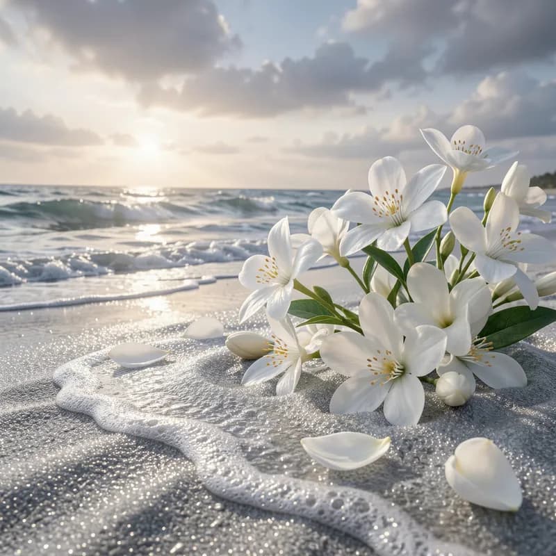 Silver Sand & Jasmine