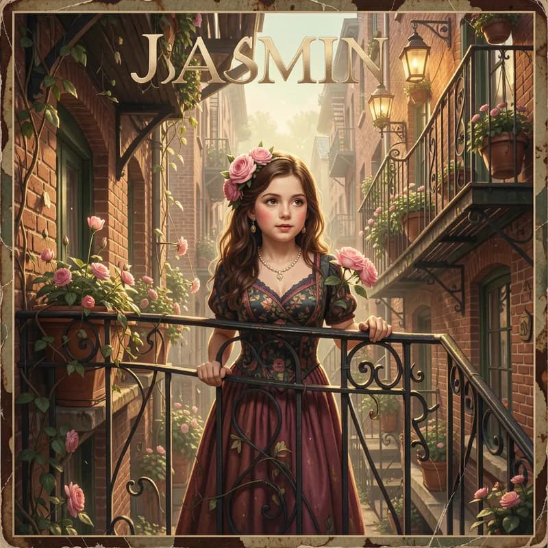 Jasmine on the Fire Escape