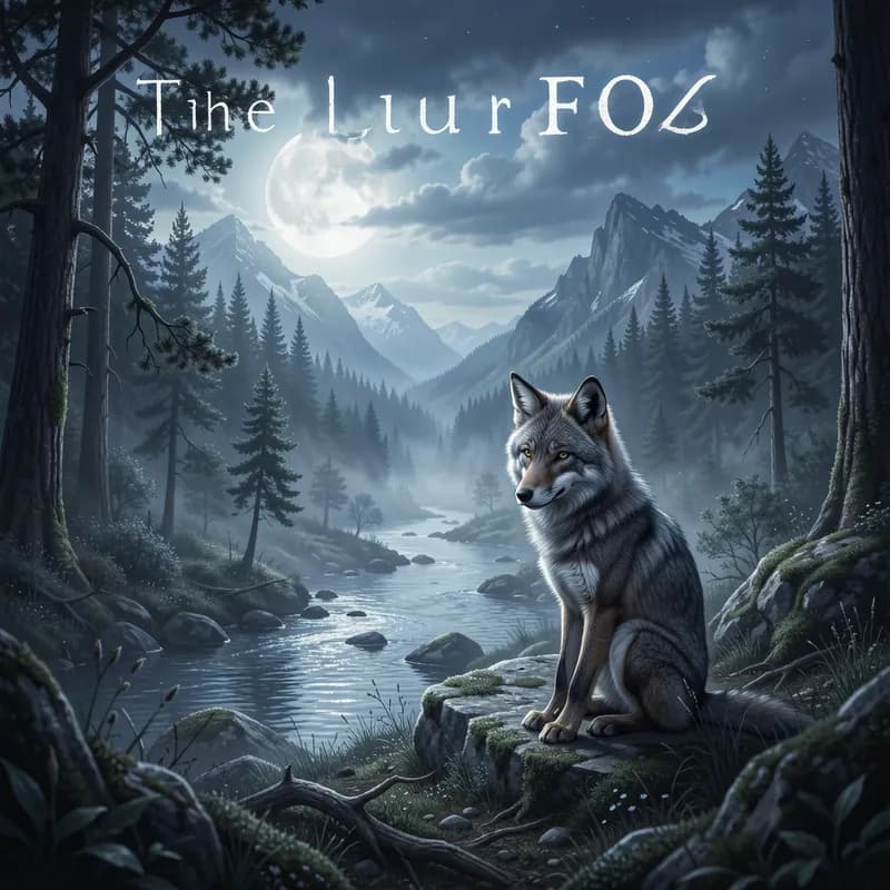 The Blue Hour Fox