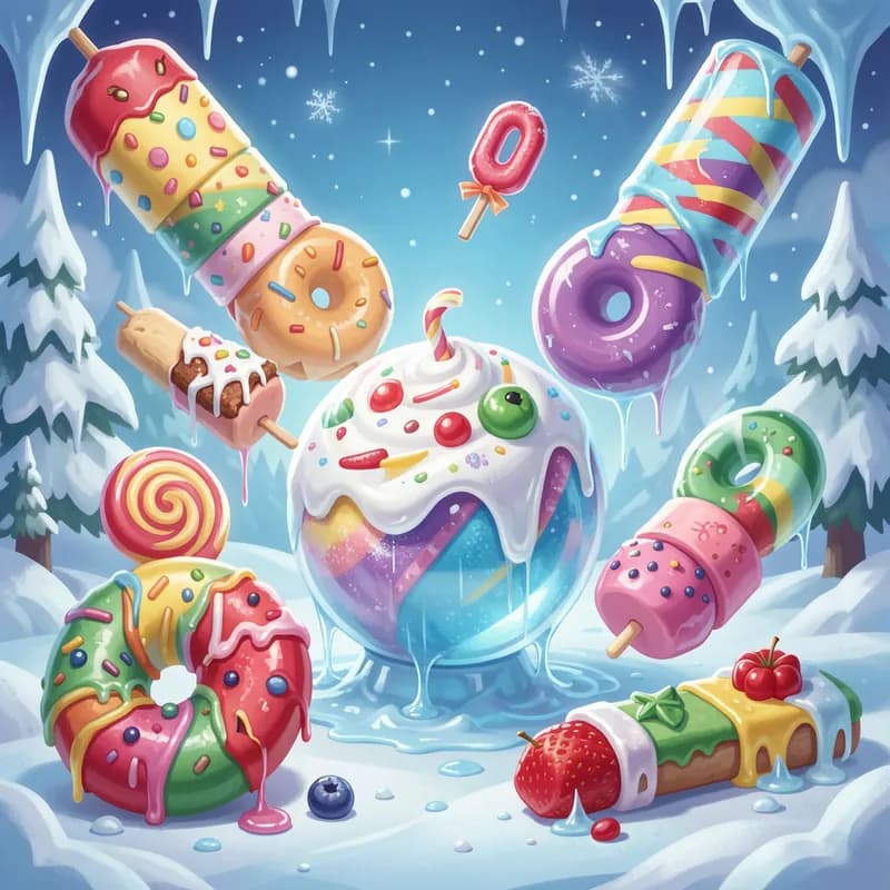 Vector Graphics and Frozen Snacks