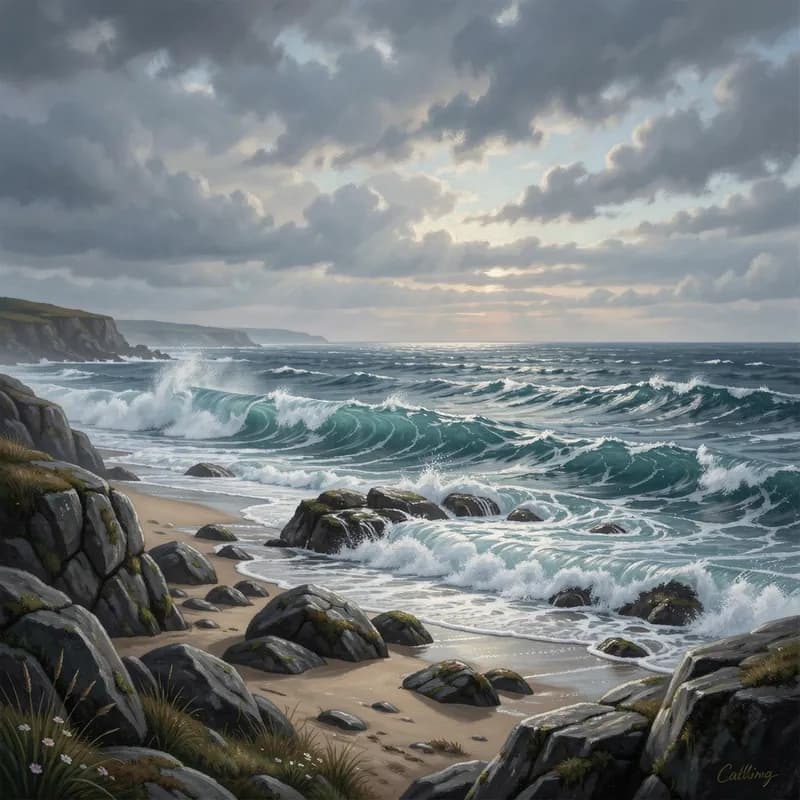 The White Shore Calling