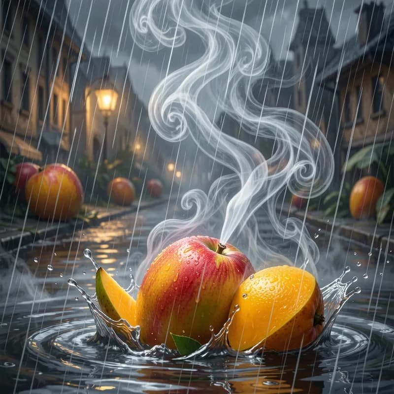 Mango Smoke & Silver Rain