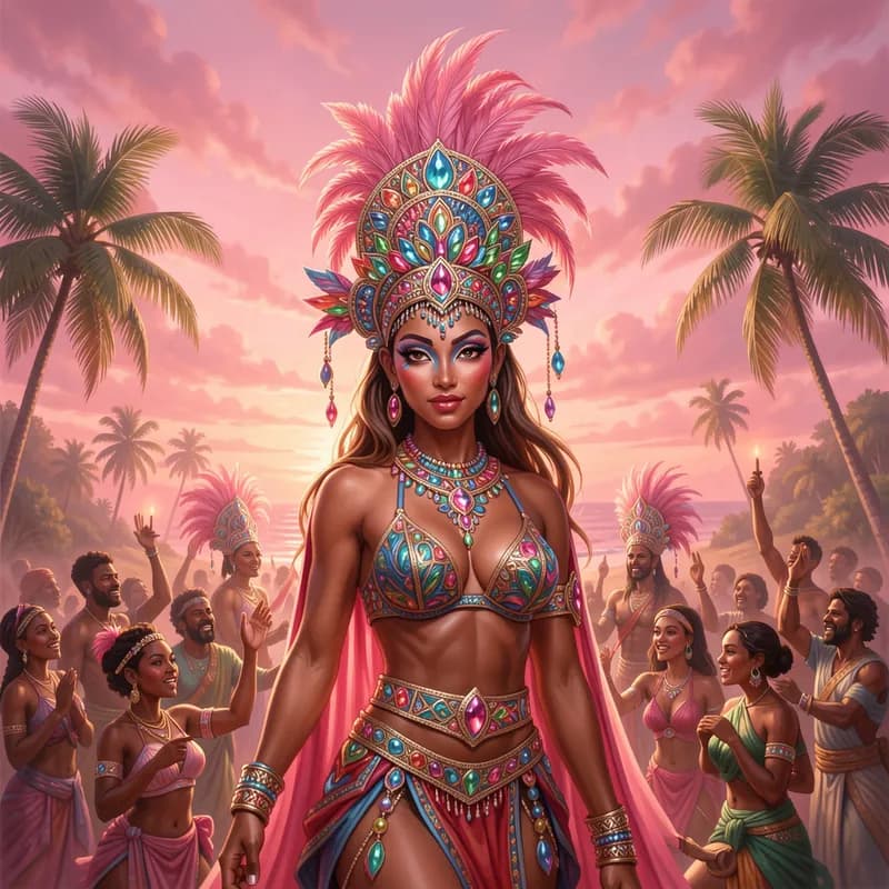 Pink Sky Samba