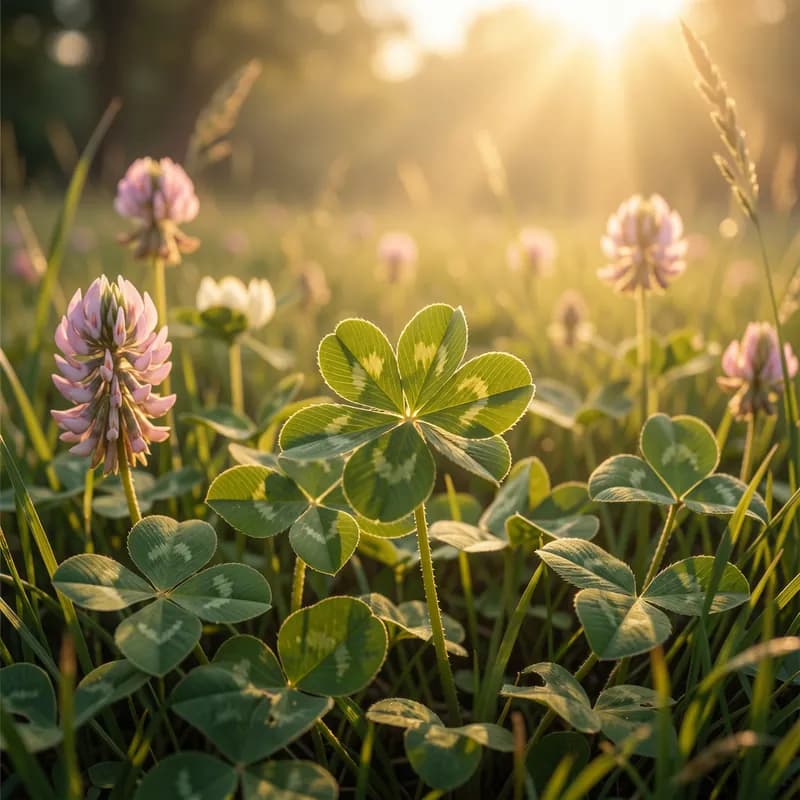 Clover at Dawn