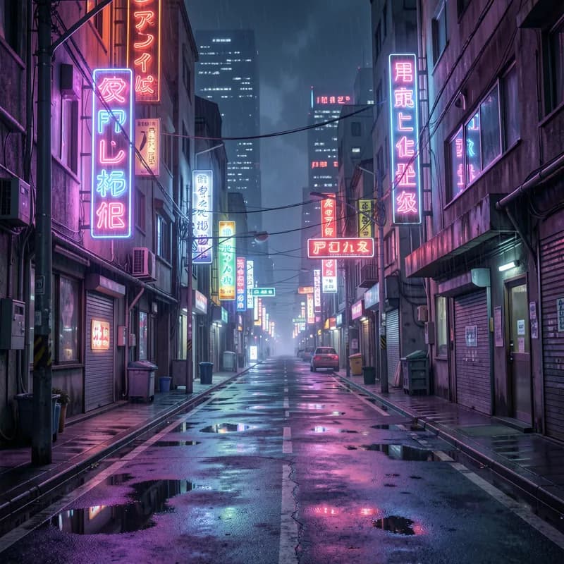 The Neon Reflection