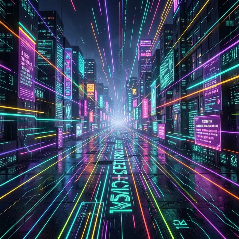 Fluorescent Static