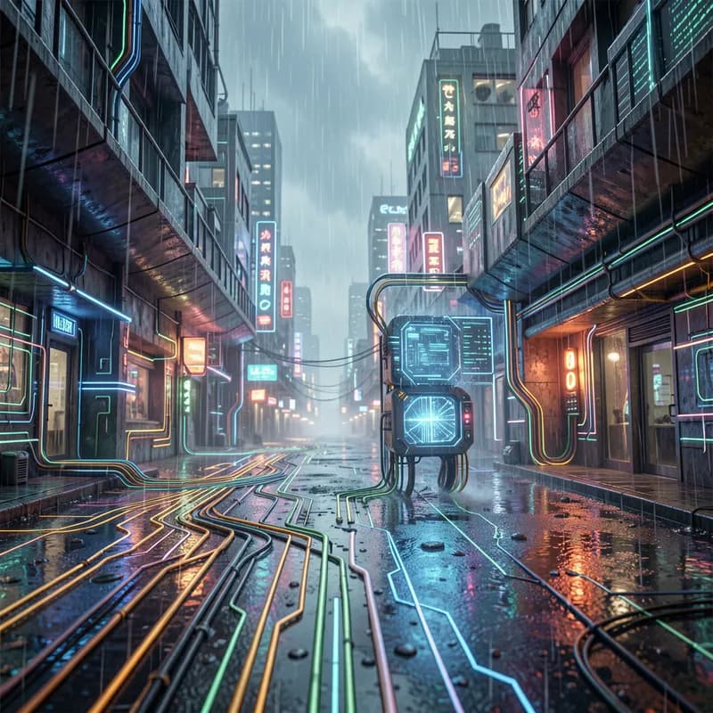 Circuit in the Rain