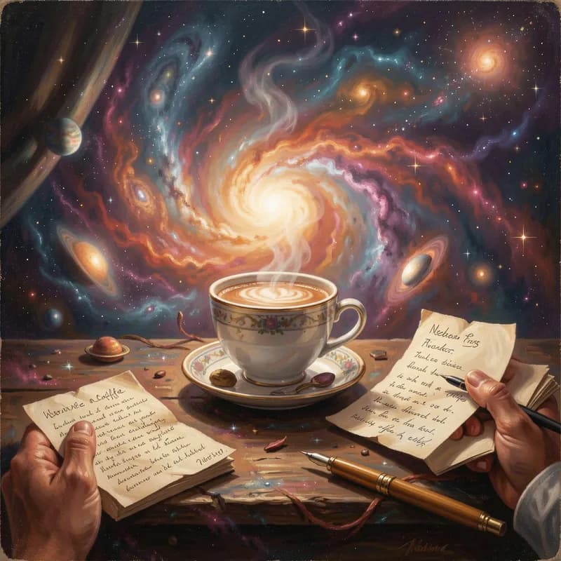 Nebula Coffee and Coded Notes