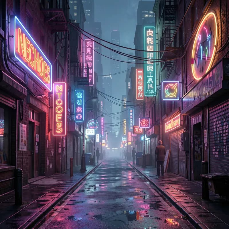 Neon Echoes