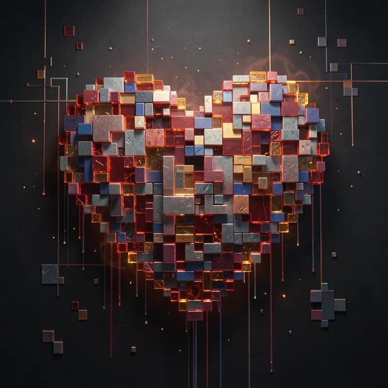 Pixel Pulse Heart