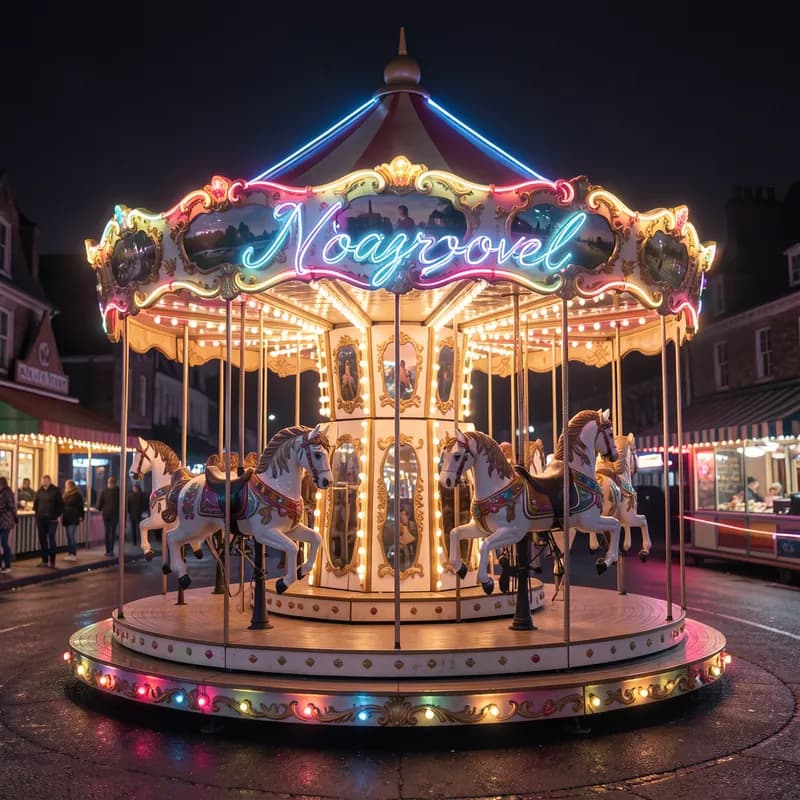 Neon Carousel