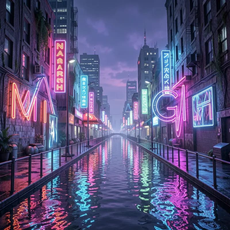 Neon Mirage