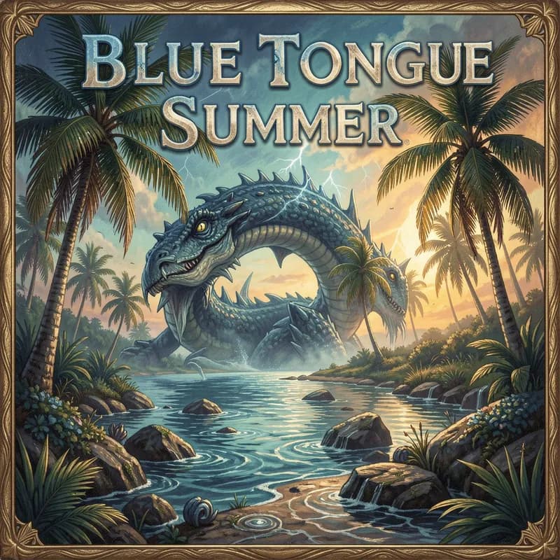 Blue Tongue Summer