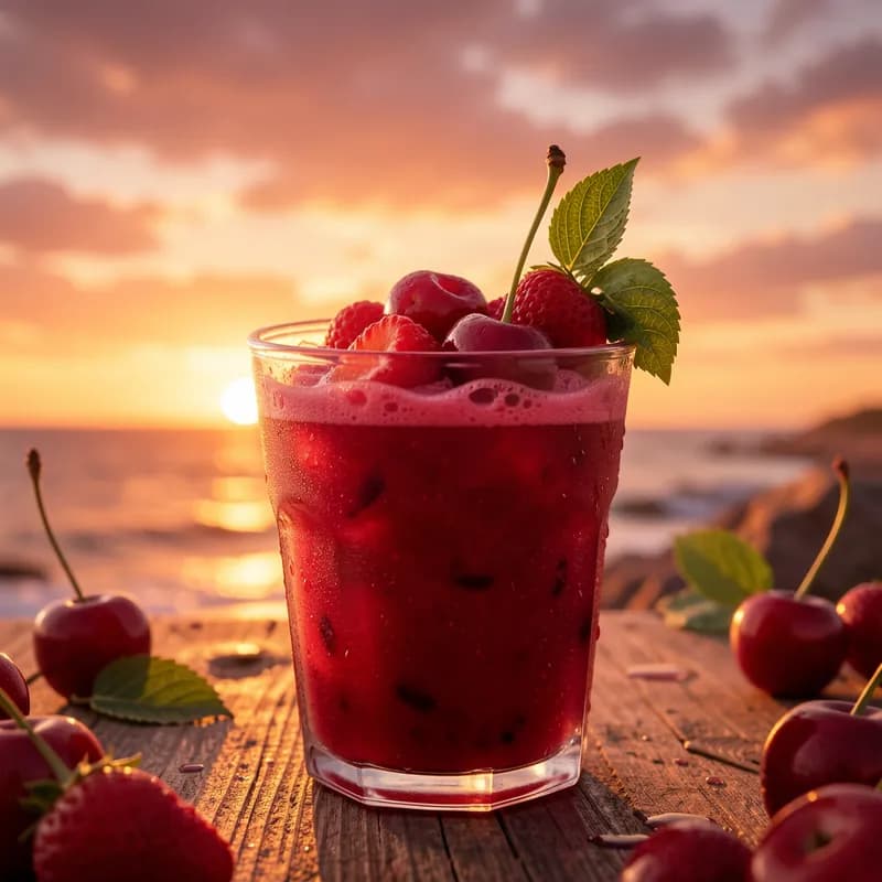 Cherry Slushie Sunrise