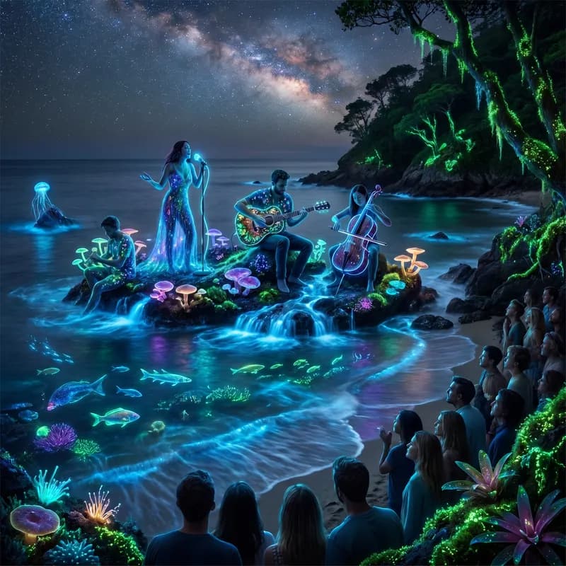 Bioluminescent Serenade