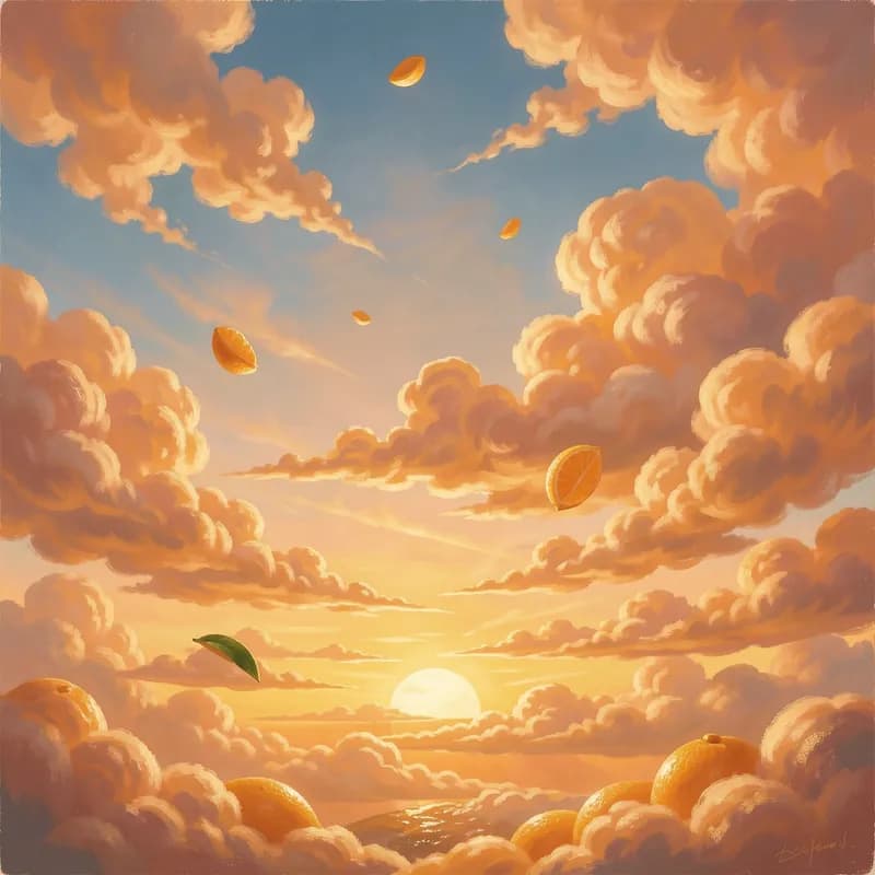 Mango Sorbet Skies