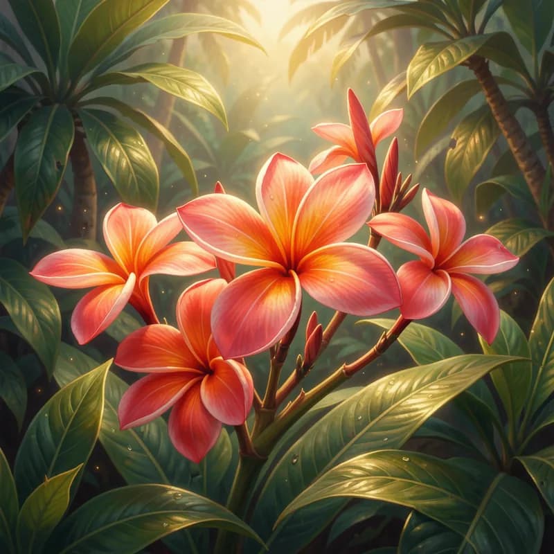 Frangipani Glow