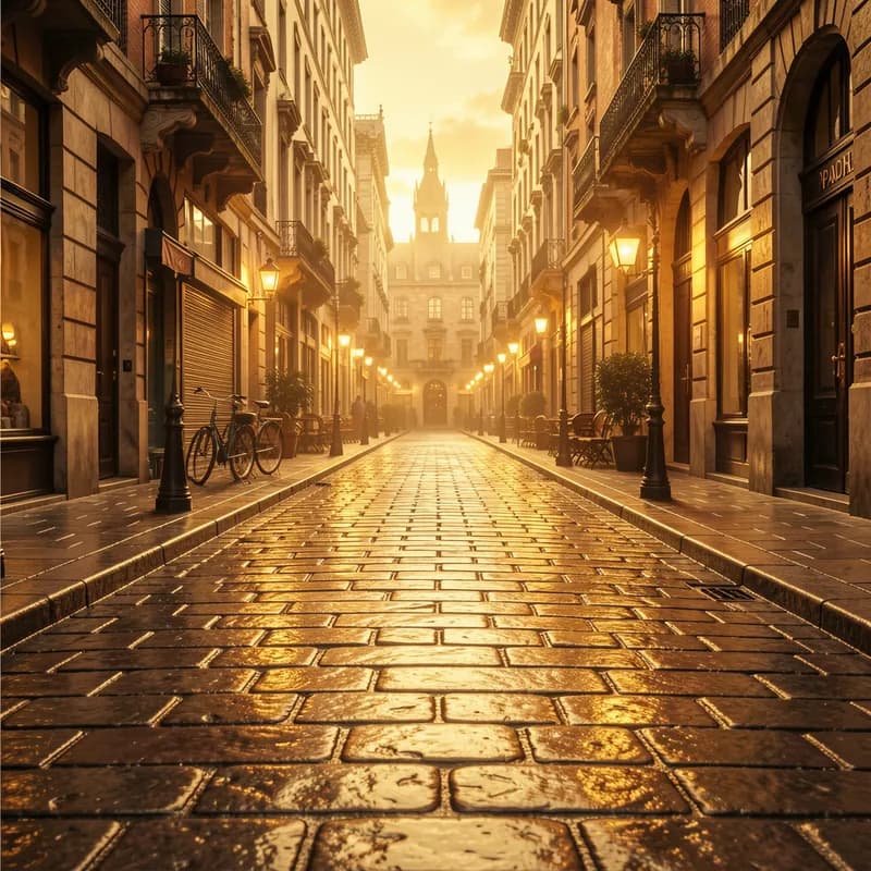 Golden Pavement