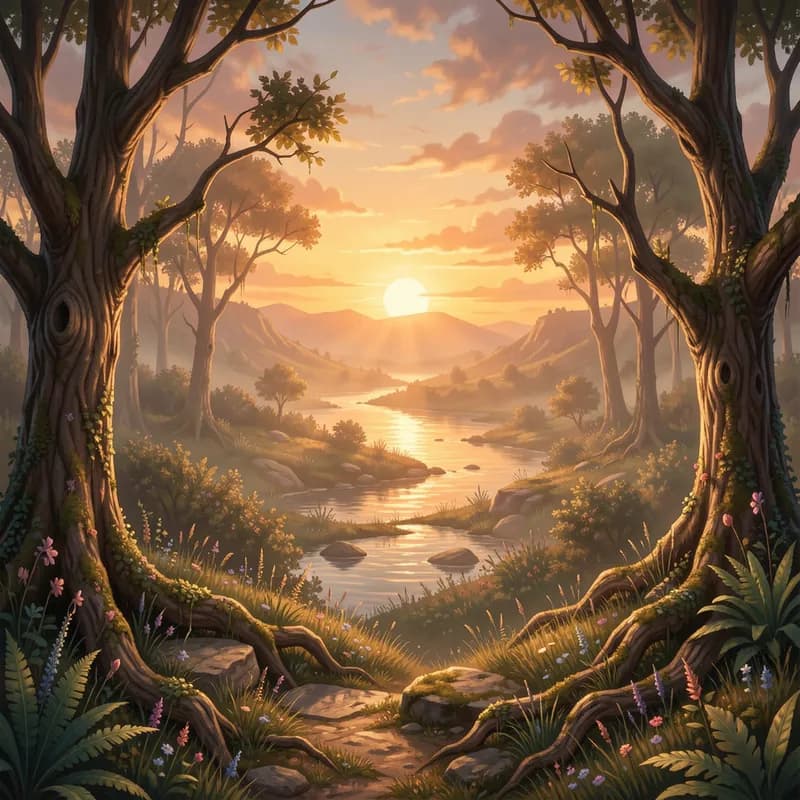 The Sanctuary at Dawn