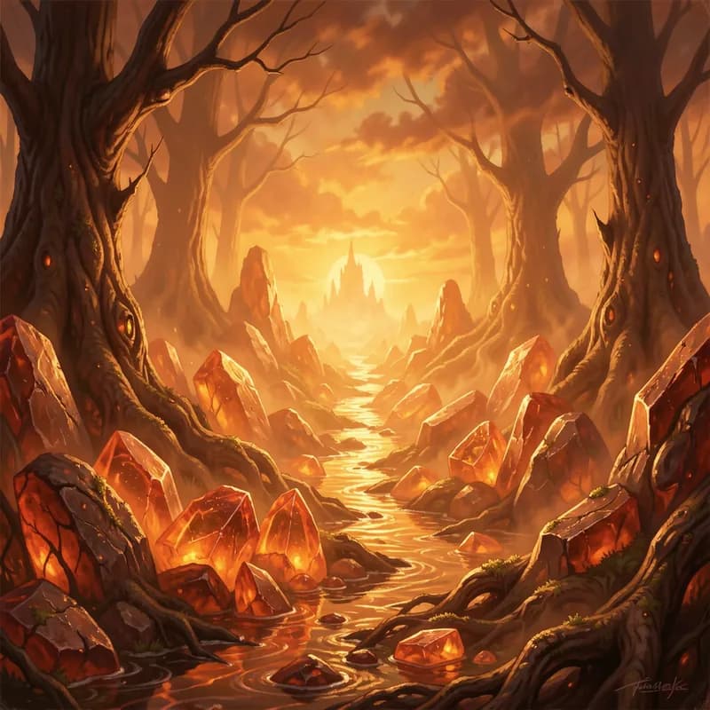 Amber Afterglow