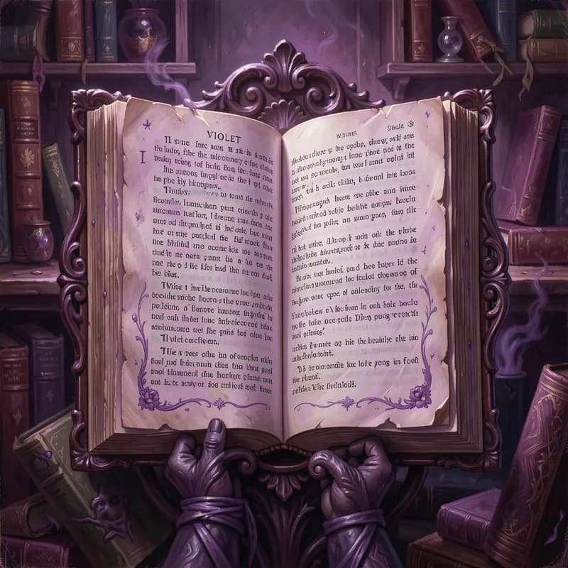Violet Between the Pages