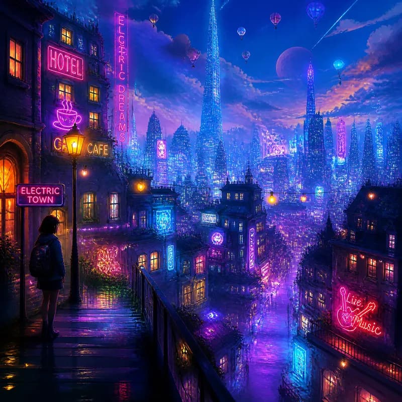 Electric Town Dreamscape