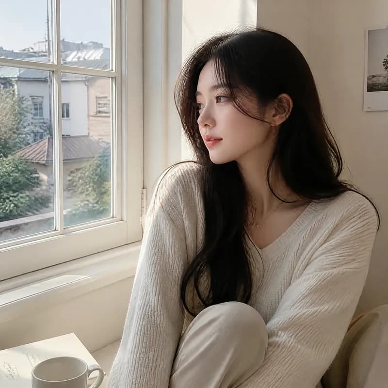 창가에 앉아 (Sitting by the Window)