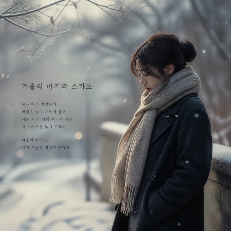 겨울의 마지막 스카프