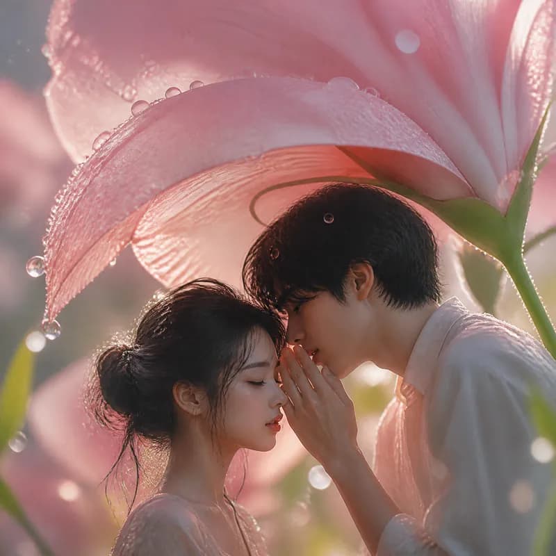 꽃잎 아래의 속삭임