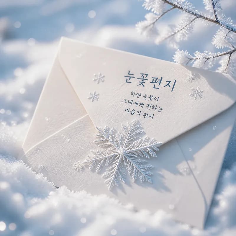 눈꽃 편지