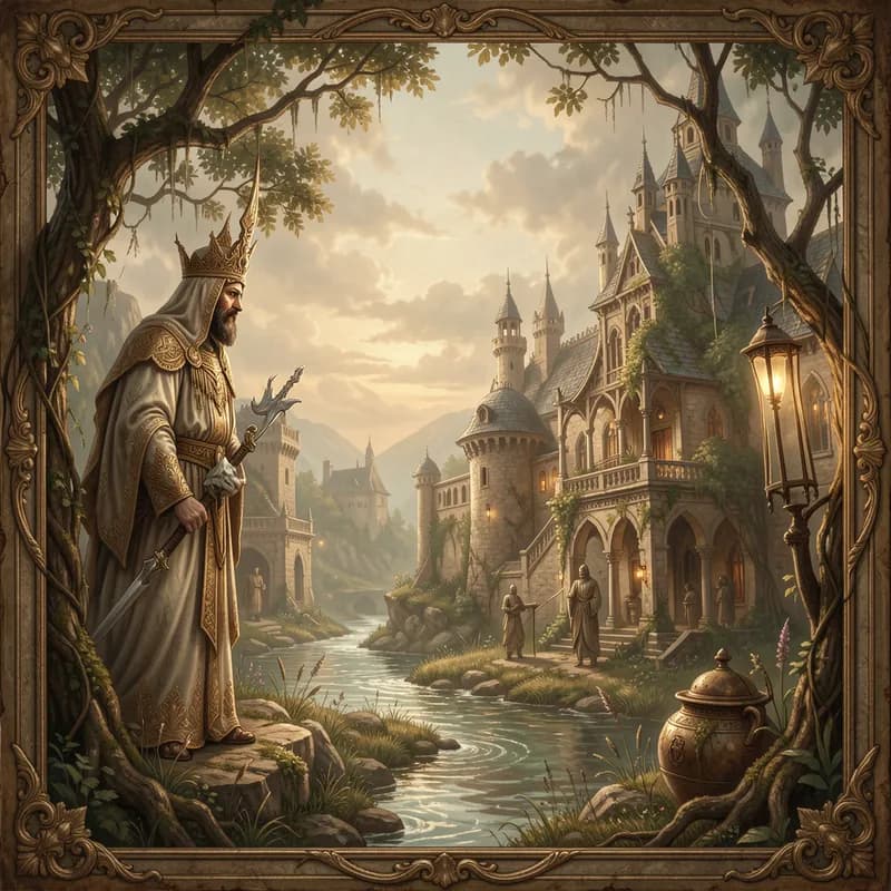 Antique Dawn Wandering