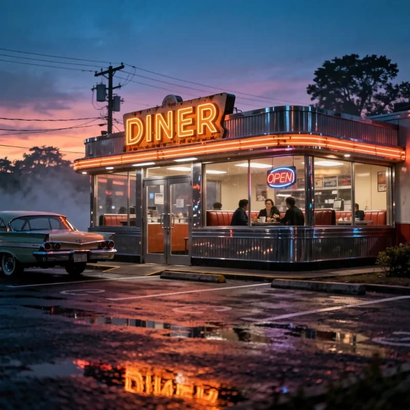 Diner Dusk
