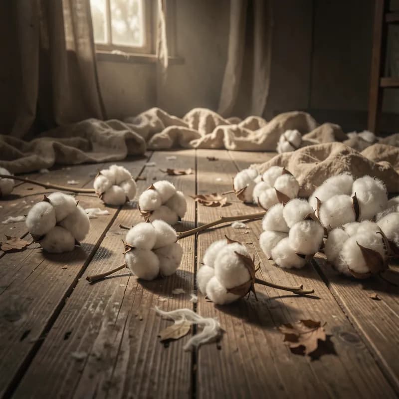 Faded Cotton on the Floor