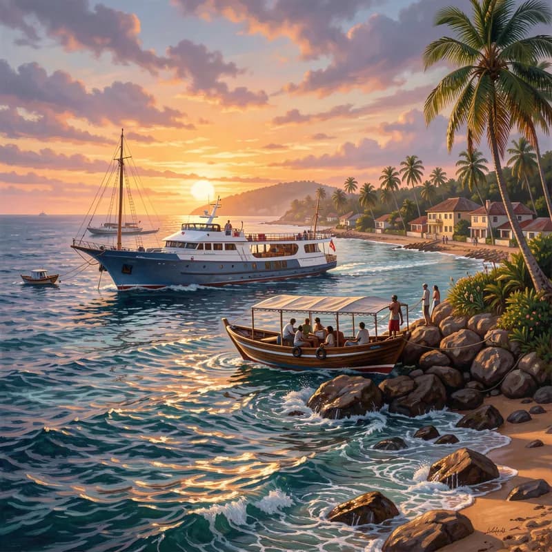 Accra Coastline Cruise