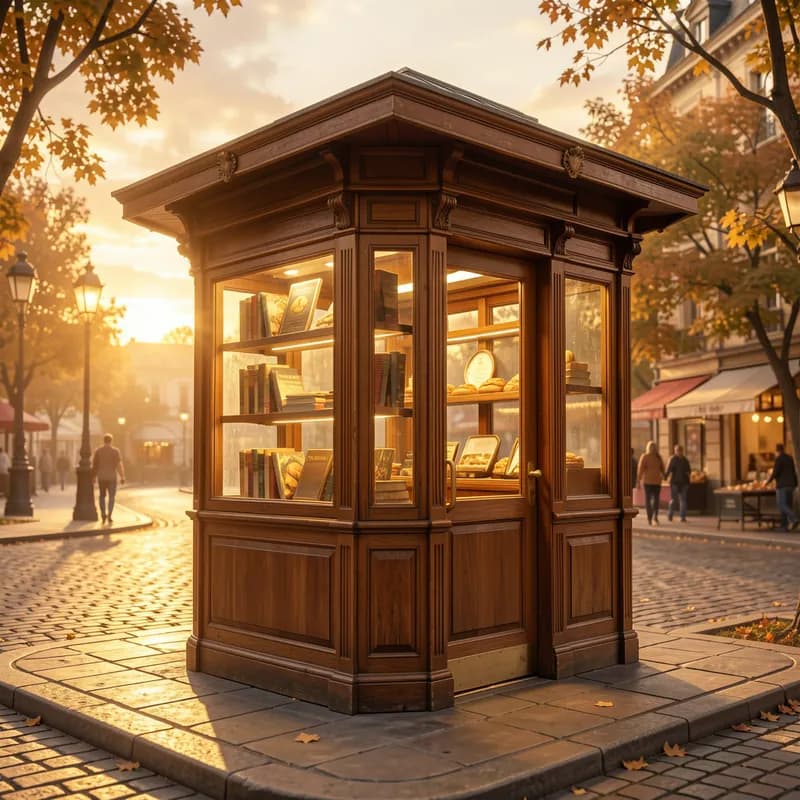 Golden Hour Kiosk